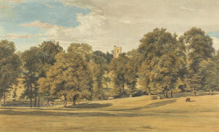 William Henry Hunt - Bushey Church from the South West.webp