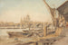 katedralen Saint-Paul och Blackfriars-bron - William Henry Hunt — vy av konstverket