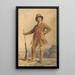 Le garde-chasse - William Henry Hunt — inramlat konstverk på väggen