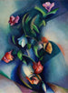 Blommor synchromistes - William Henry Kemble Yarrow — vy av konstverket