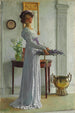 Lavendel färsk - William Henry Margetson — vy av konstverket