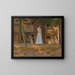 La Promenade - William Henry Margetson — inramlat konstverk på väggen