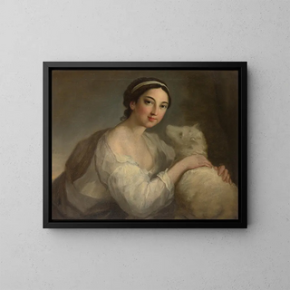 William Hoare of Bath - A Portrait Of A Lady As Innocence.webp