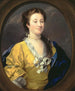 Portrait d'une dame - William Hogarth — vy av konstverket