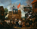 Foire de Southwark - William Hogarth — vy av konstverket