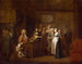 La Dénonciation - William Hogarth — vy av konstverket