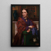Fanny Waugh Hunt - William Holman Hunt — inramlat konstverk på väggen