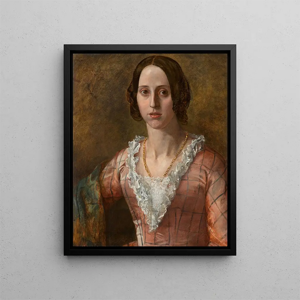 William Holman Hunt - Portrait of Ellen Collyer.webp