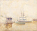 Bateau sur la rivière Ohio - William J. Forsyth — vy av konstverket