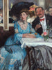 Chez Mouquin's - William James Glackens — vy av konstverket