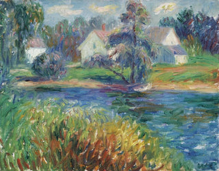 William James Glackens - Conway Pond.webp