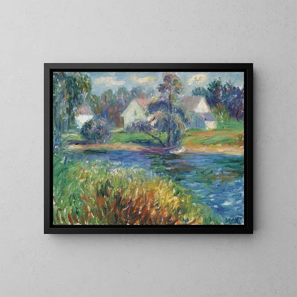 Conway-ängen - William James Glackens — inramlat konstverk på väggen