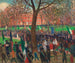 Parade à Washington Square - William James Glackens — vy av konstverket