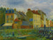 Samois-sur-Seine - William James Glackens — vy av konstverket