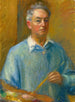 Självporträtt - William James Glackens — vy av konstverket