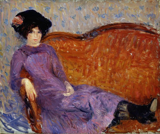 William James Glackens - The Purple Dress.webp