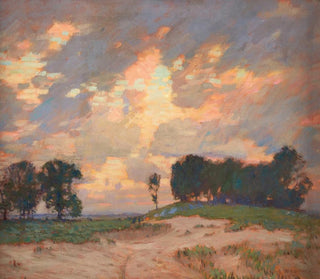 Le Bûcher - William Langson Lathrop — vy av konstverket