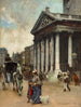 St Martin-in-the-Fields - William Logsdail — vy av konstverket