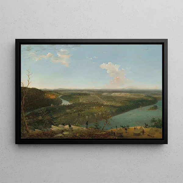 Maryland Heights, siège de Harpers Ferry - William Macleod — inramlat konstverk på väggen