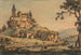 Château som övervakar en flod - William Marlow — vy av konstverket