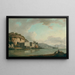 La Baie de Naples med Santa Maria degli Angeli - William Marlow — inramlat konstverk på väggen