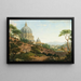 Vue de Saint-Pierre, Rom - William Marlow — inramlat konstverk på väggen