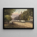Vue à Williamsburg Va - William McIlvaine — inramlat konstverk på väggen