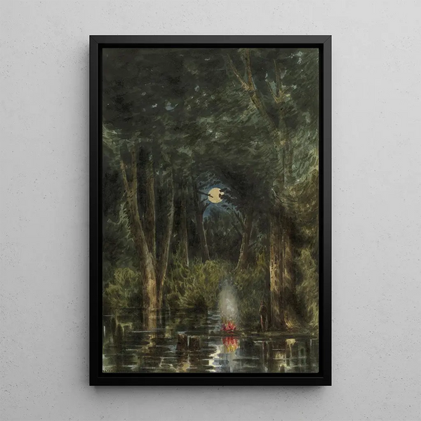 William McIlvaine - View in the Chickahominy Swamp.webp