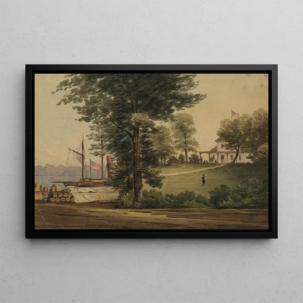 William McIlvaine - White House Pamunkey River.webp