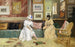 En vänskaplig visit - William Merritt Chase — vy av konstverket