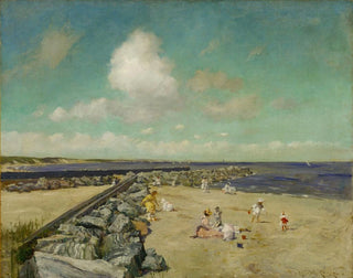 William Merritt Chase - Morning at Breakwater Shinnecock.webp
