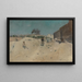 Périphérie de Madrid - William Merritt Chase — inramlat konstverk på väggen