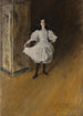 Portrait av konstnärens dotter Dorothy - William Merritt Chase — vy av konstverket