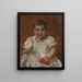 Roland - William Merritt Chase — inramlat konstverk på väggen