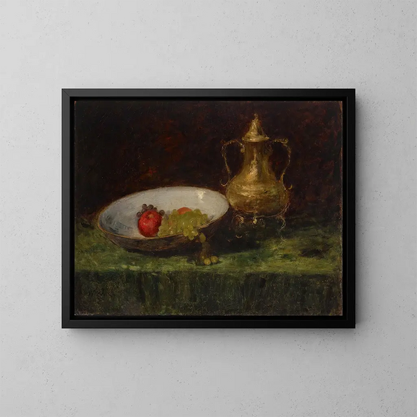 Naturtavla - William Merritt Chase — inramlat konstverk på väggen