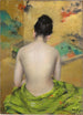 Studie av hud- och guldtoner - William Merritt Chase — vy av konstverket