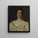 Le modèle majestueux - William Merritt Chase — inramlat konstverk på väggen