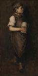Le garçon qui siffle - William Merritt Chase — vy av konstverket