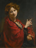 Anita Bartle Le Châle Rouge - William Orpen — vy av konstverket