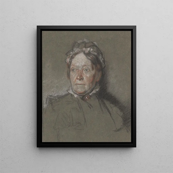 William Orpen - Portrait of Annie the artists mother.webp