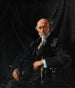 Porträtt av Dr. E. J. Dillon, krigskorrespondent och publicist - William Orpen — vy av konstverket