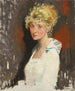 Le modèle des artistes Yvonne - William Orpen — vy av konstverket