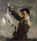 Le lagopède mort: un autoportrait - William Orpen — vy av konstverket
