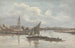 Vue sur la Tamise à Battersea - William P. Sherlock — vy av konstverket