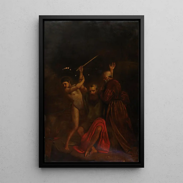 William Page - Moses Aaron and Hur on Mount Horeb.webp