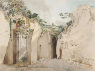 La Grotte de Posillipo - William Pars — vy av konstverket