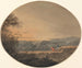 Vue lointaine d'Exmouth depuis Exeter - William Payne — vy av konstverket