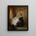 Kate Nickleby och Madame Mantalini - William Powell Frith — inramlat konstverk på väggen
