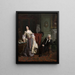 Le pape fait l'amour à Lady Mary Wortley Montagu - William Powell Frith — inramlat konstverk på väggen