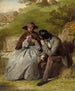 Les Amants - William Powell Frith — vy av konstverket